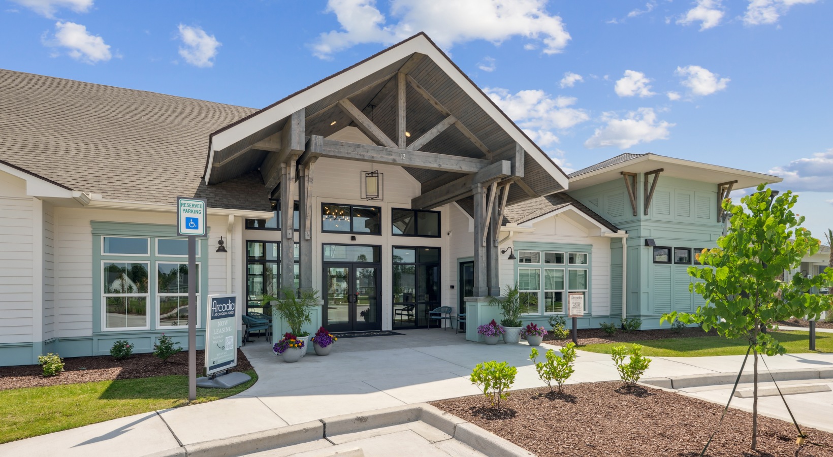 Arcadia commercial exterior project