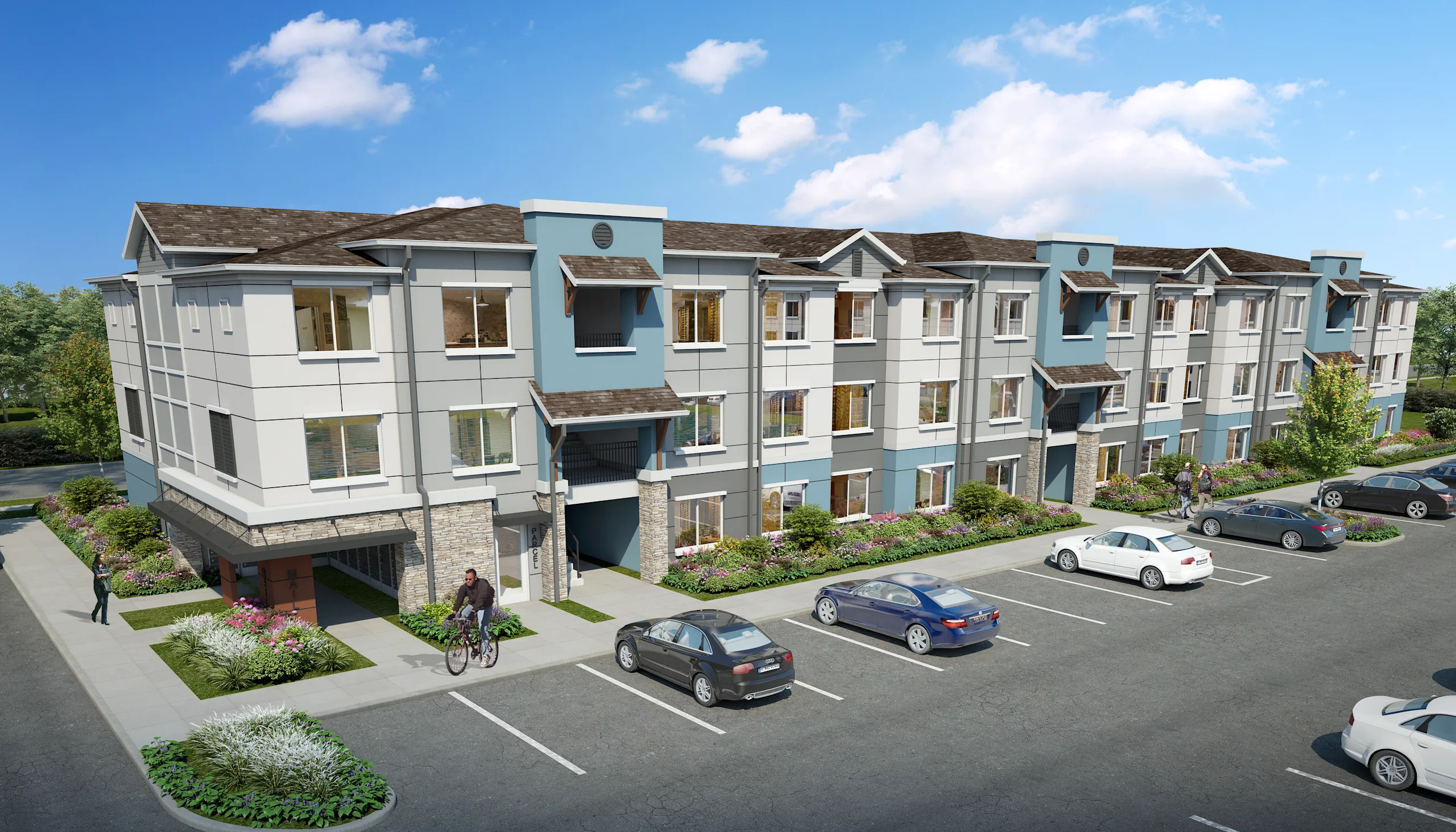 Enclave commercial building exterior